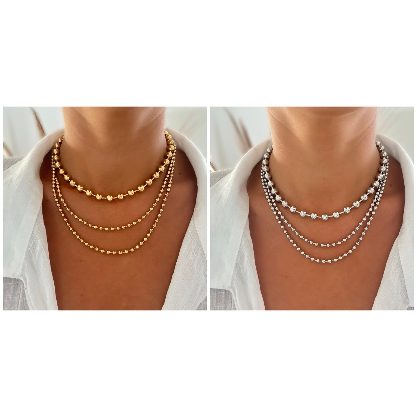 Collier TRIPLE BOLI