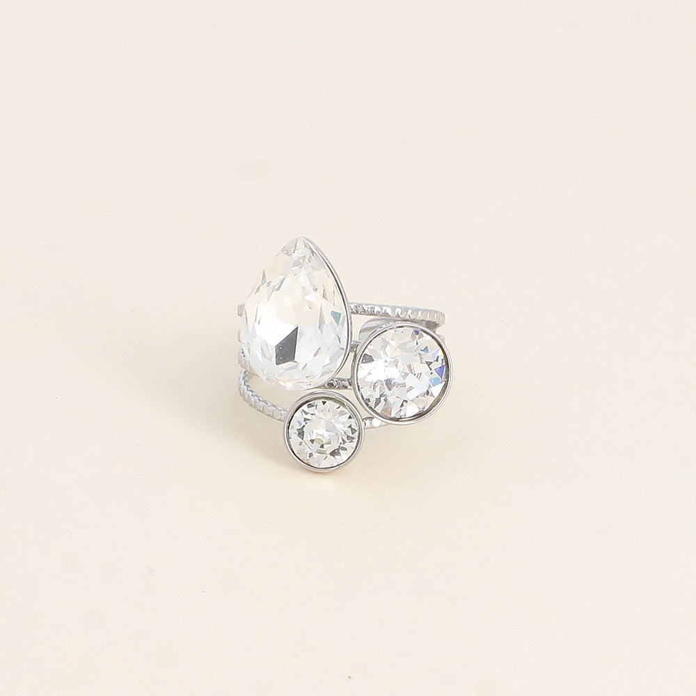 BAGUE CRYSTAL GOUTTE