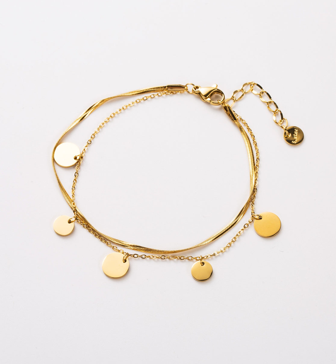 Bracelet DOUBLE PAMPILLE