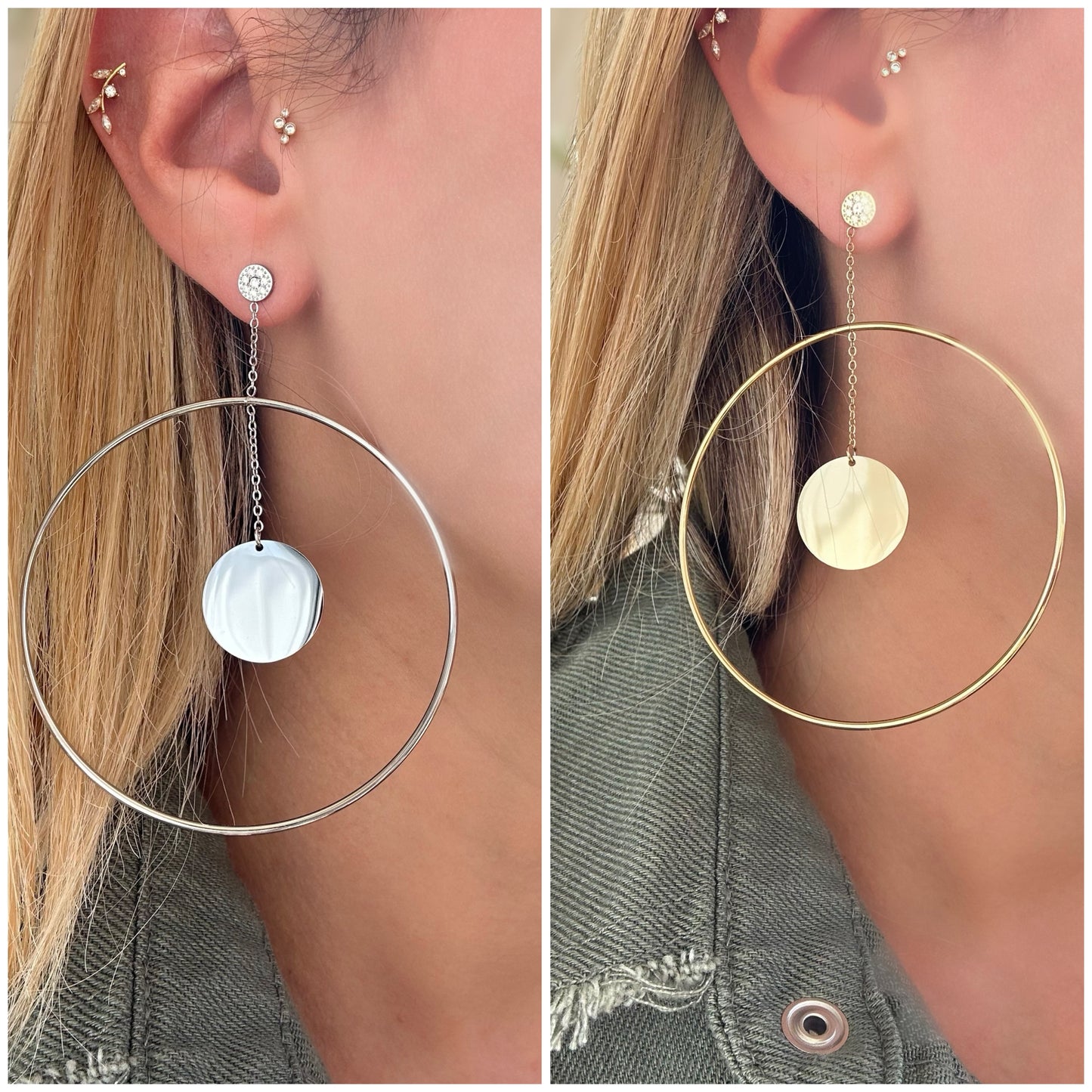 Boucle d’oreille CRÉOLE ILIA