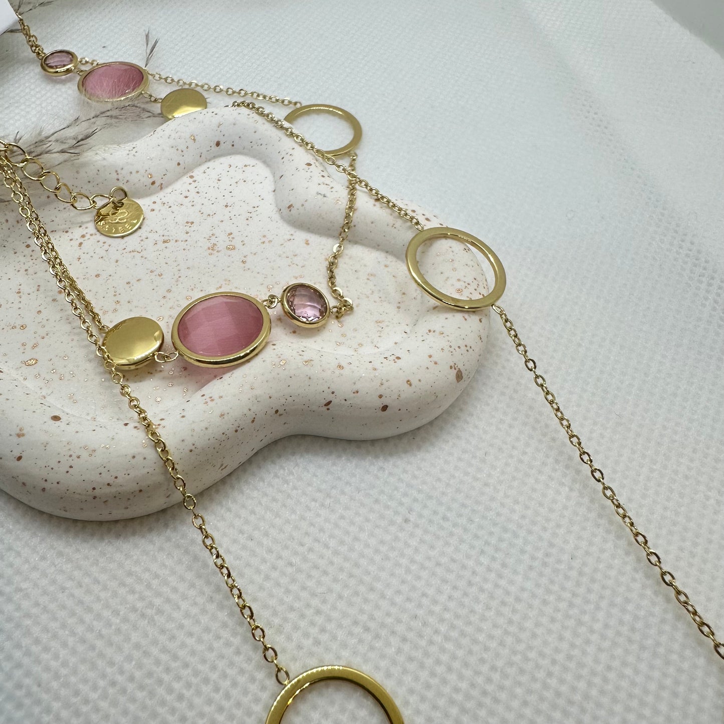 Collier SAUTOIR ROSE