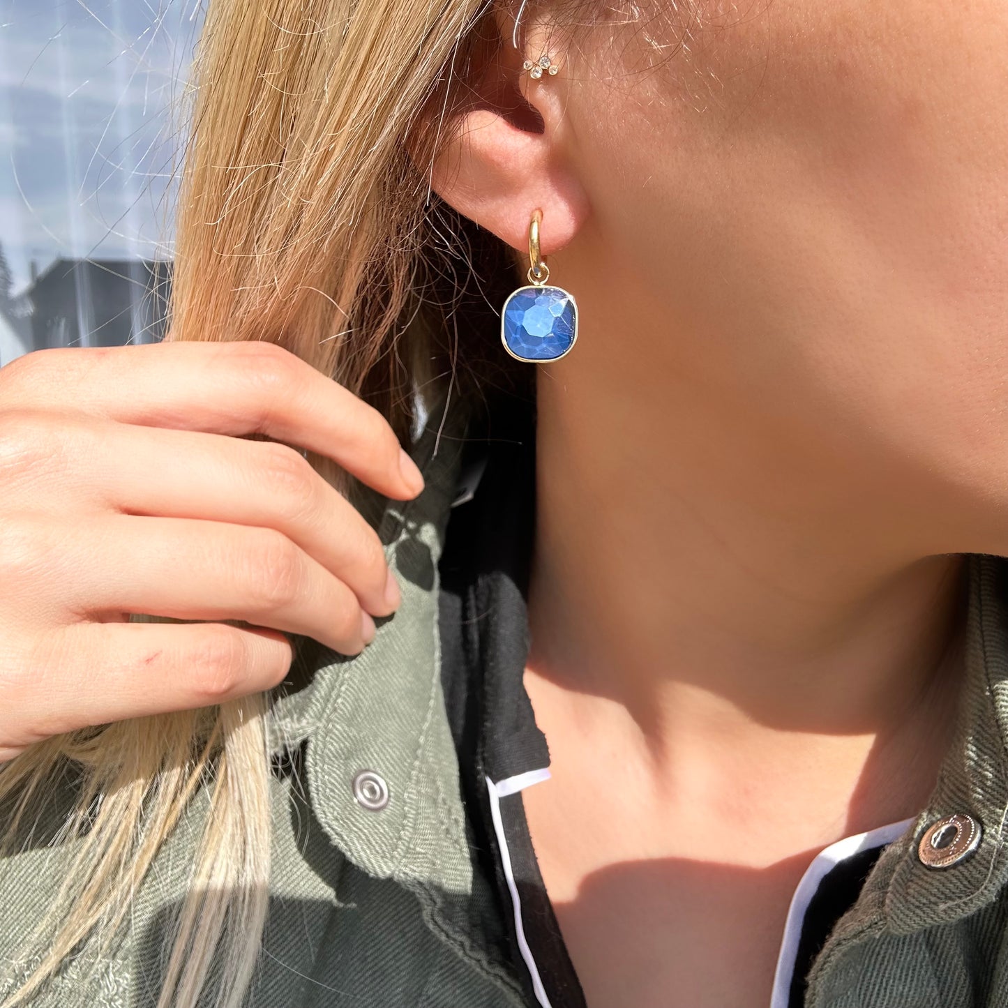 Boucle d’oreille STRASS