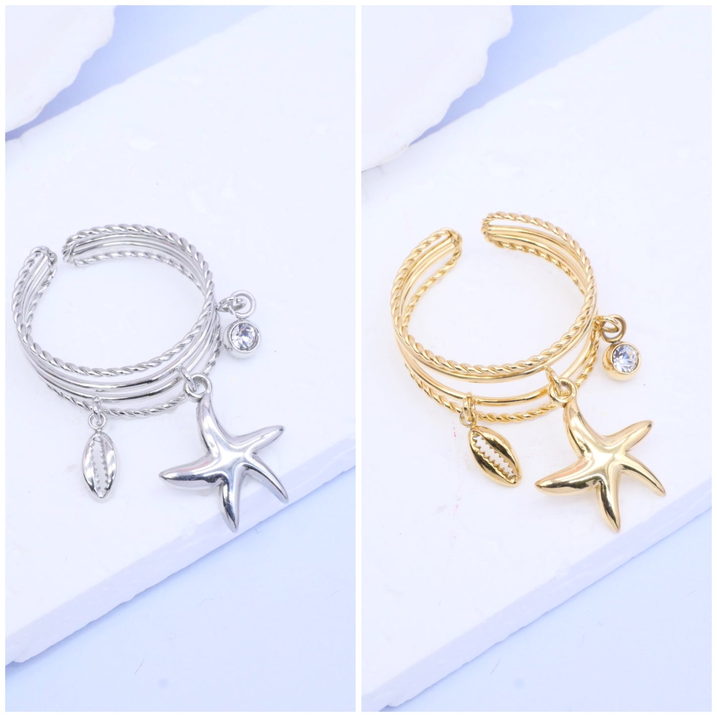 Bague breloque MARIA