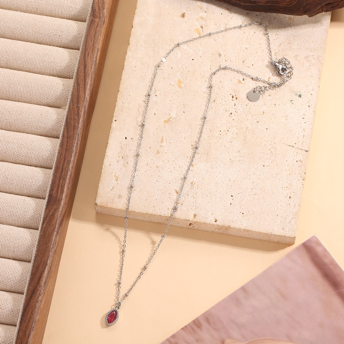 Collier UNIQUE COLOR ARGENT