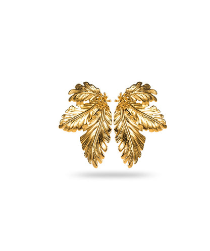 Boucle d’oreille DEMI FLEUR