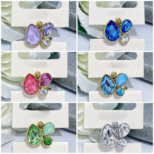 Bague strass NALIA