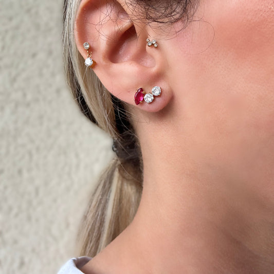 Boucle d’oreille YNA