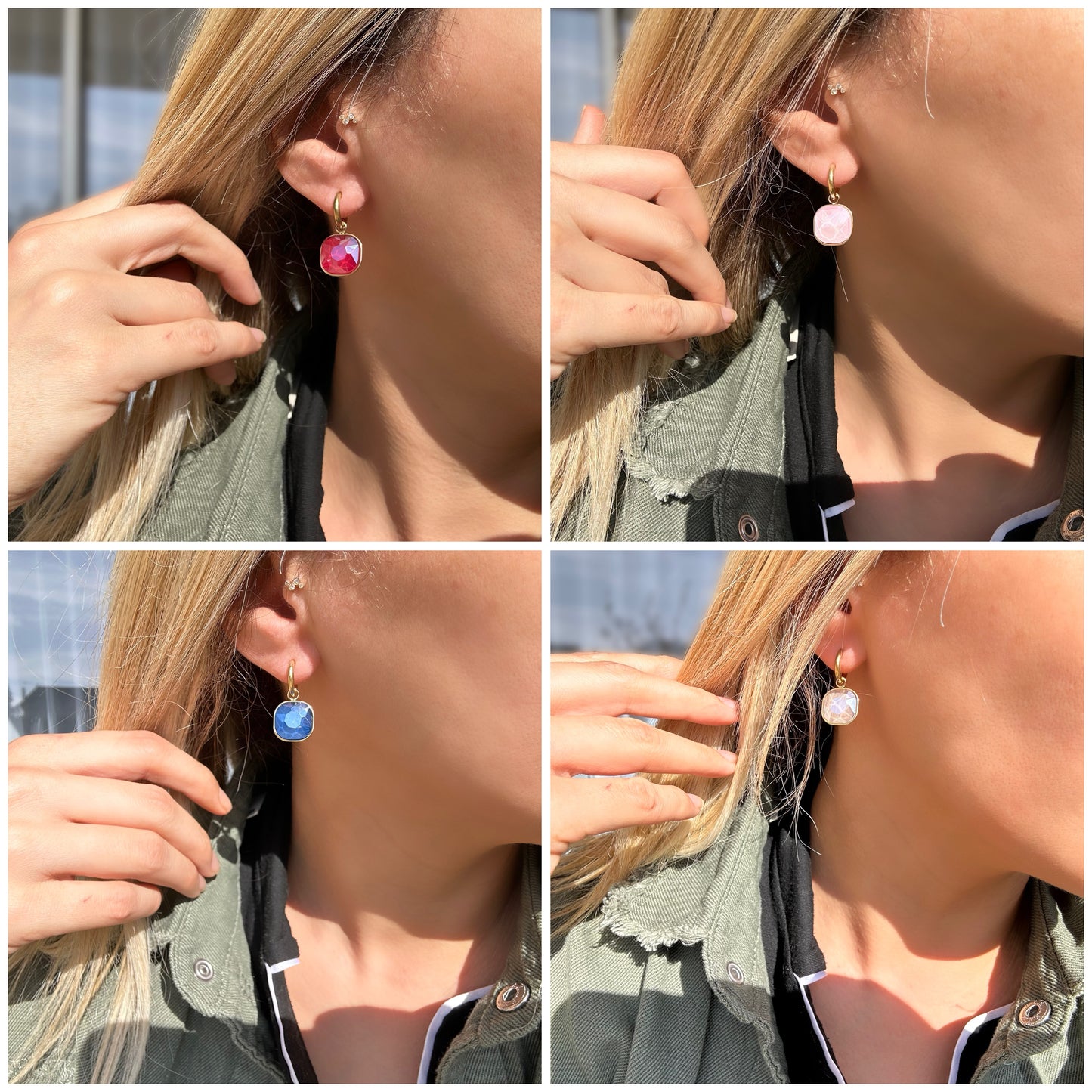Boucle d’oreille STRASS