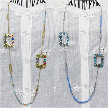 Collier sautoir CUBE