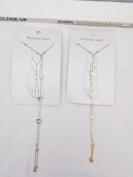 Chaîne de cheville COEUR