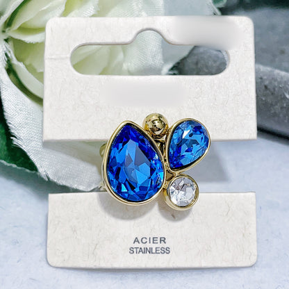 Bague strass NALIA