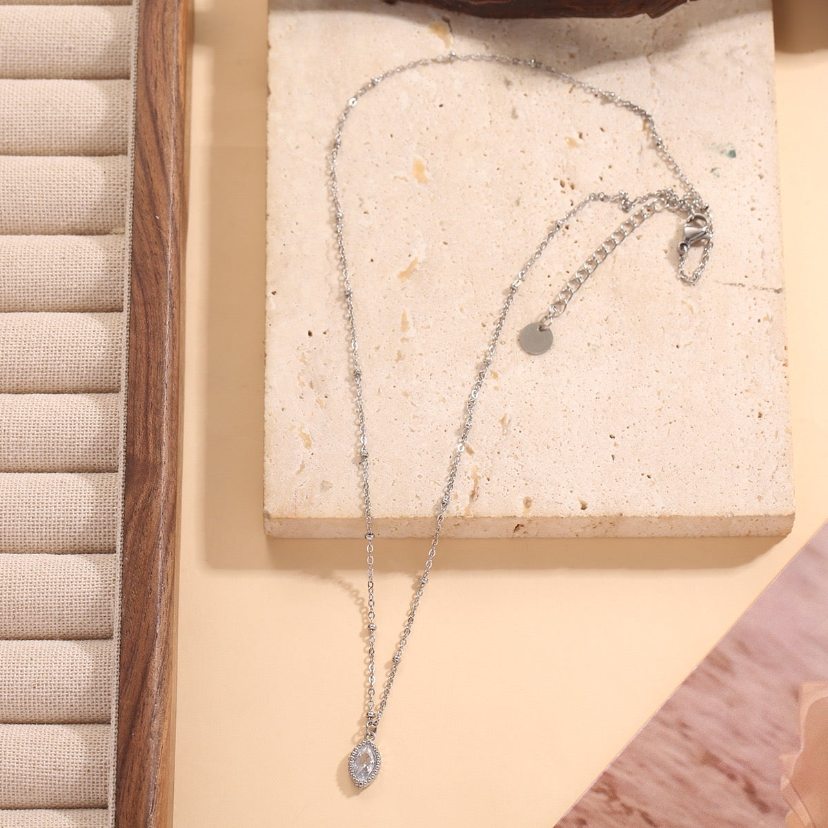 Collier UNIQUE COLOR ARGENT