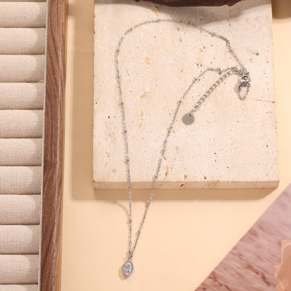 Collier UNIQUE COLOR ARGENT