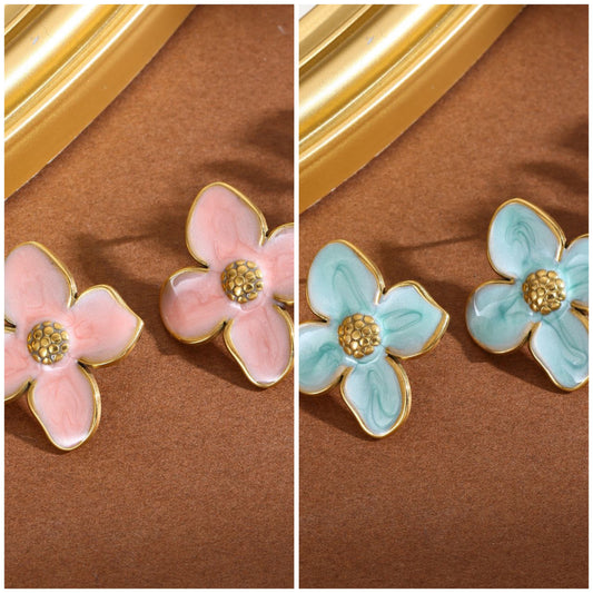 Boucle d’oreille FLEURIA