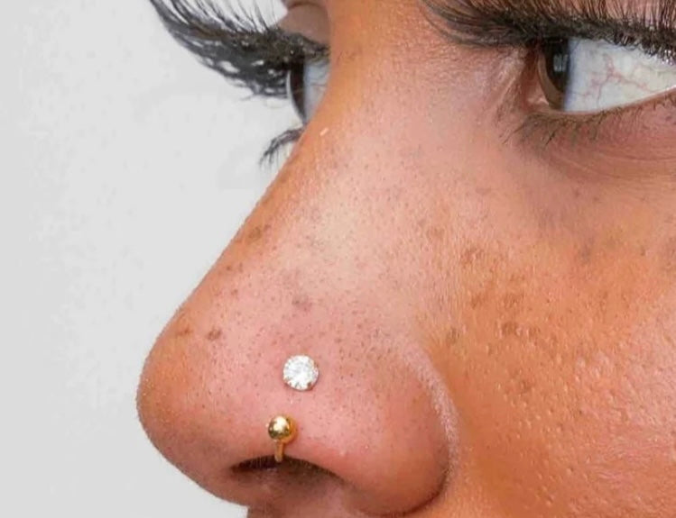 Piercing NEZ STRASS BOULE