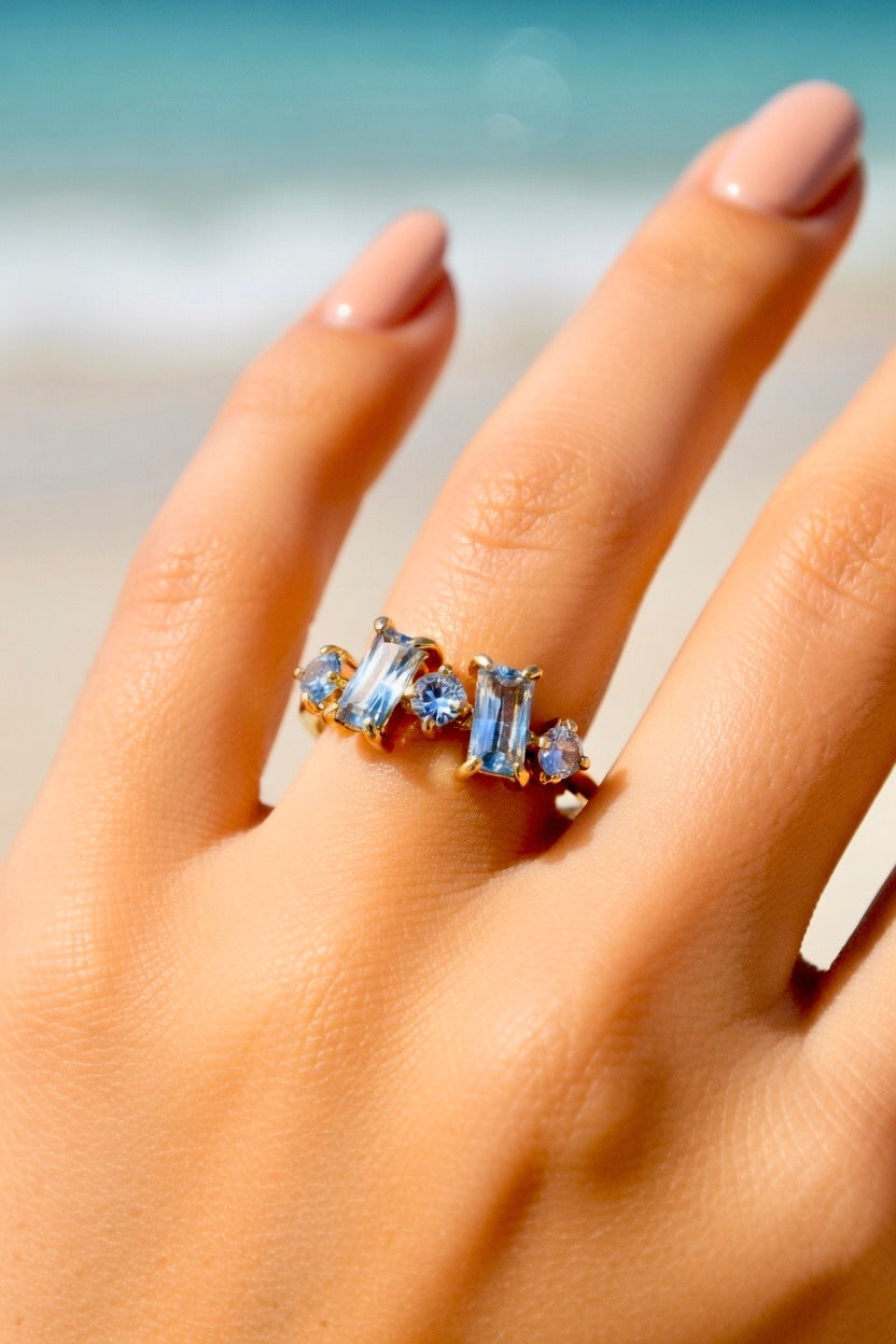 Bague strass SISI