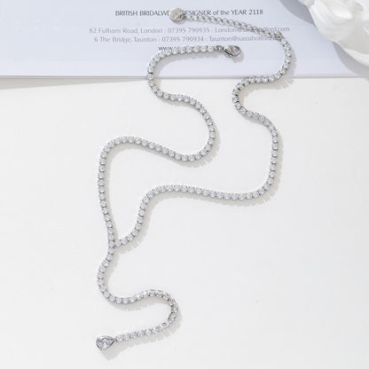 Collier Y strass LANI