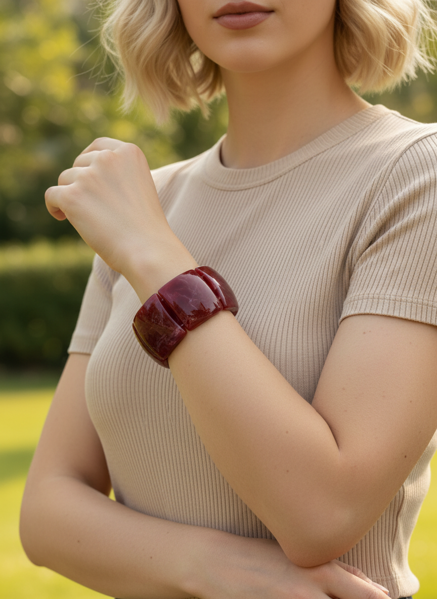 Jonc ÉLASTIQUE RÉSINE SUZY