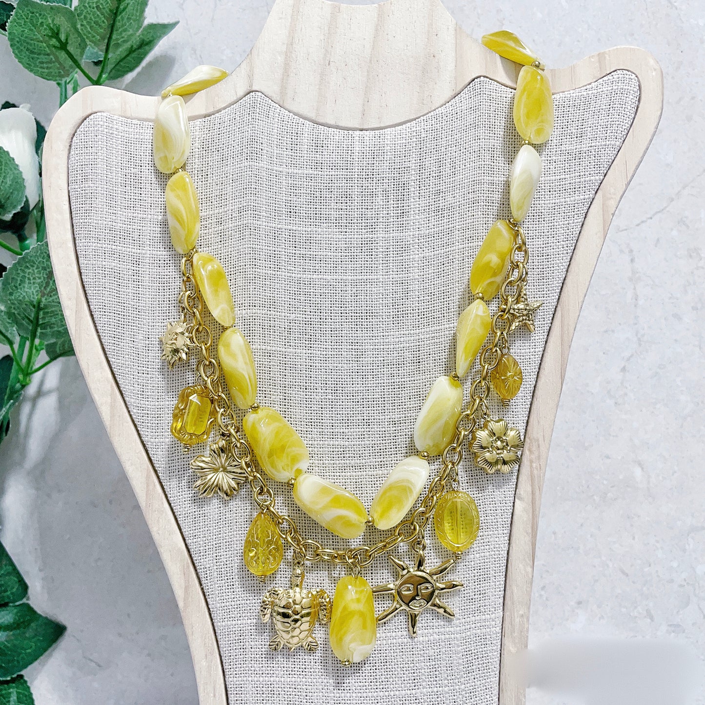 Collier double LANIA