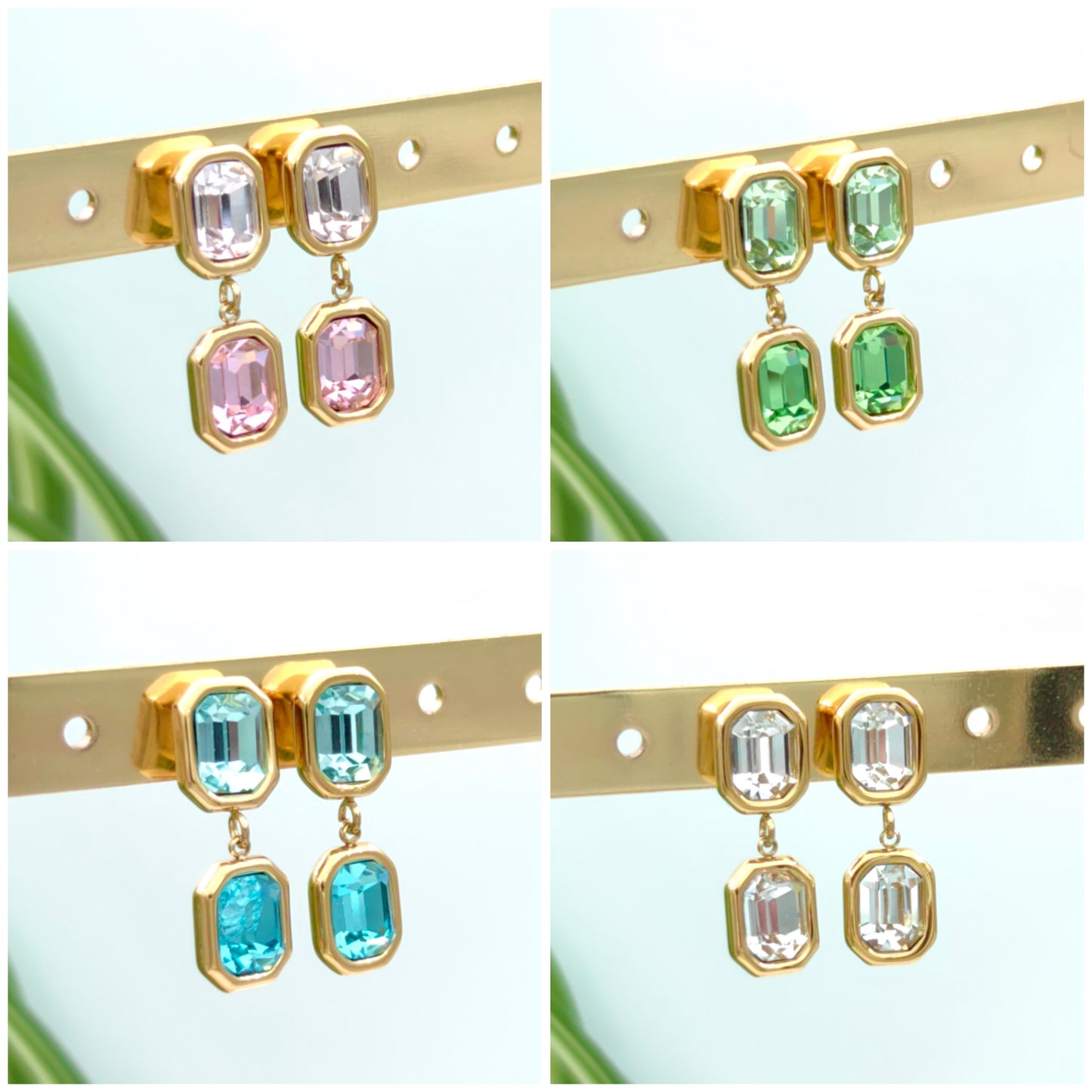 Boucle d’oreille Crystal LYA