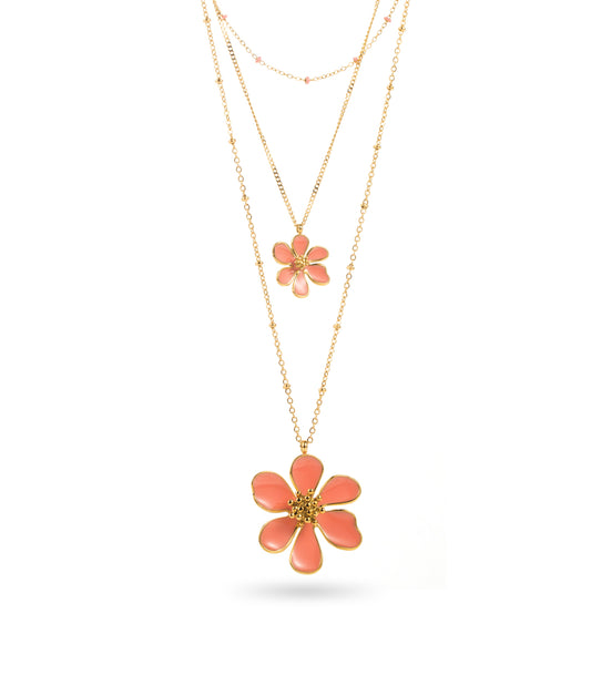 Collier TRIPLE FLEUR