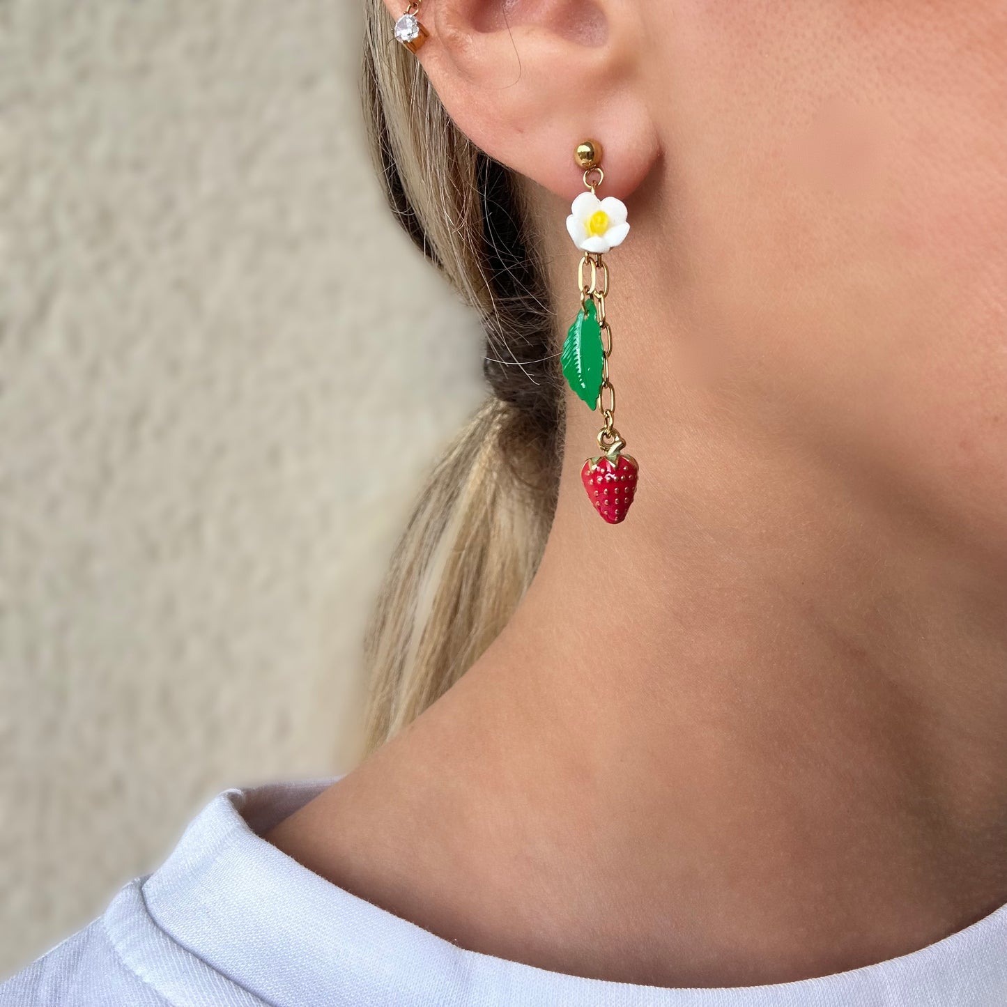 Boucle d’oreille FRAISIA