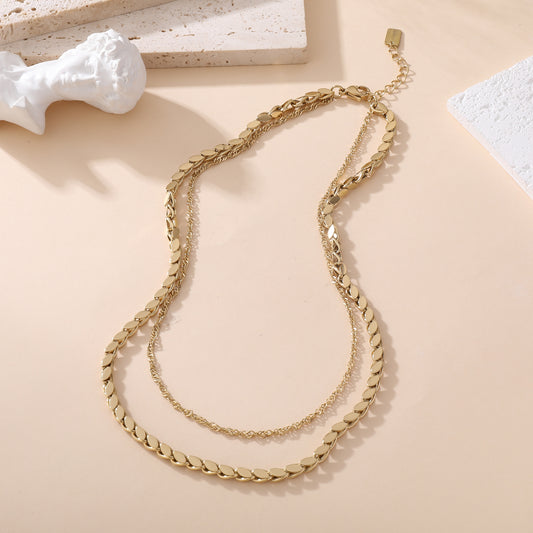 Collier double LOYA