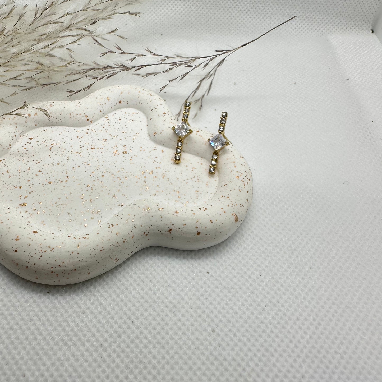 Boucle d’oreille BARRE DIAMS