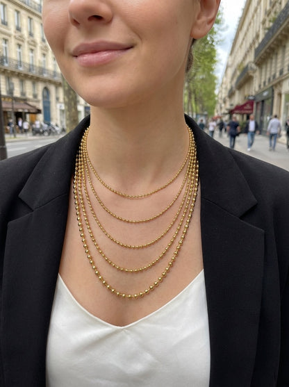 Collier MULTI INA dispo en ARGENTÉ