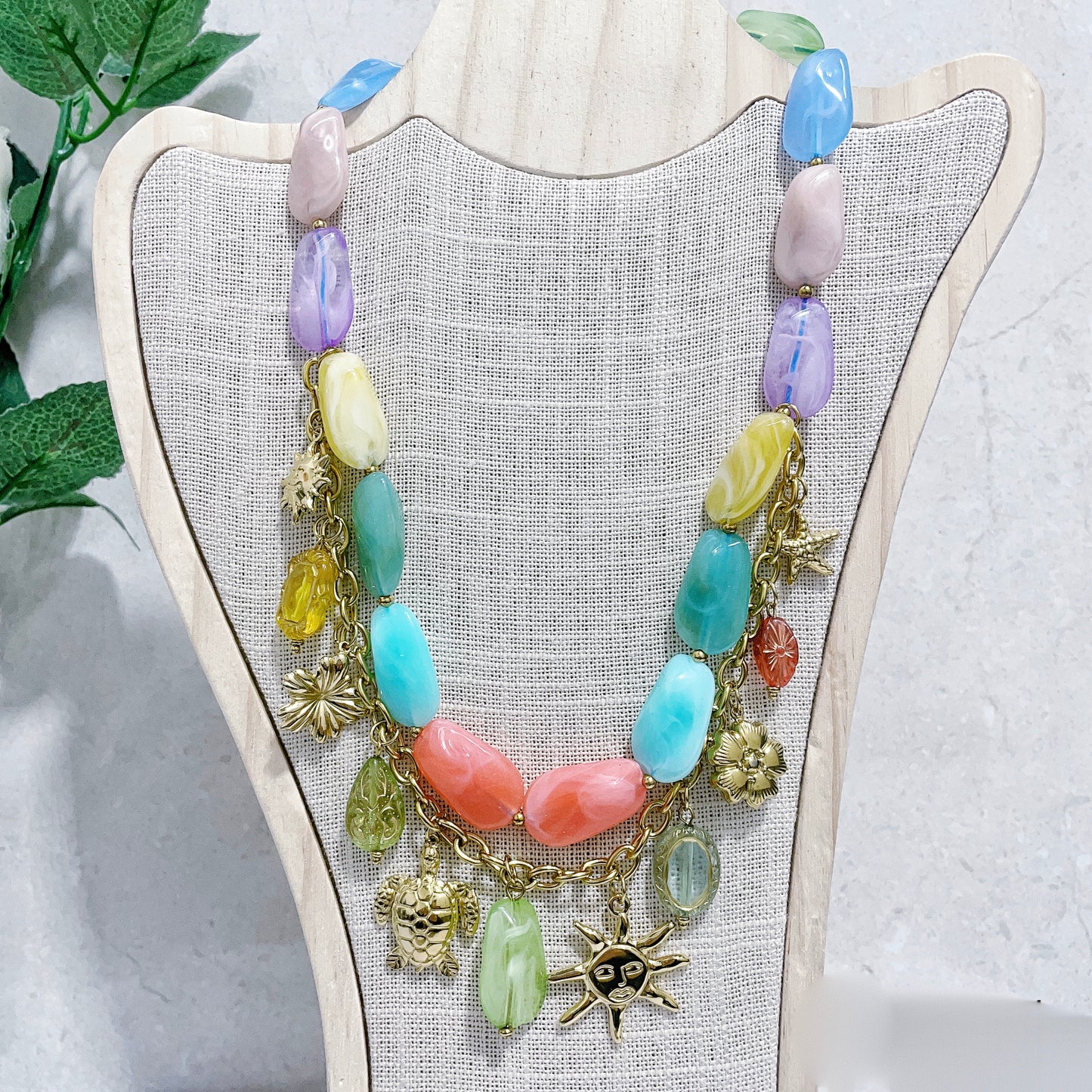 Collier double LANIA