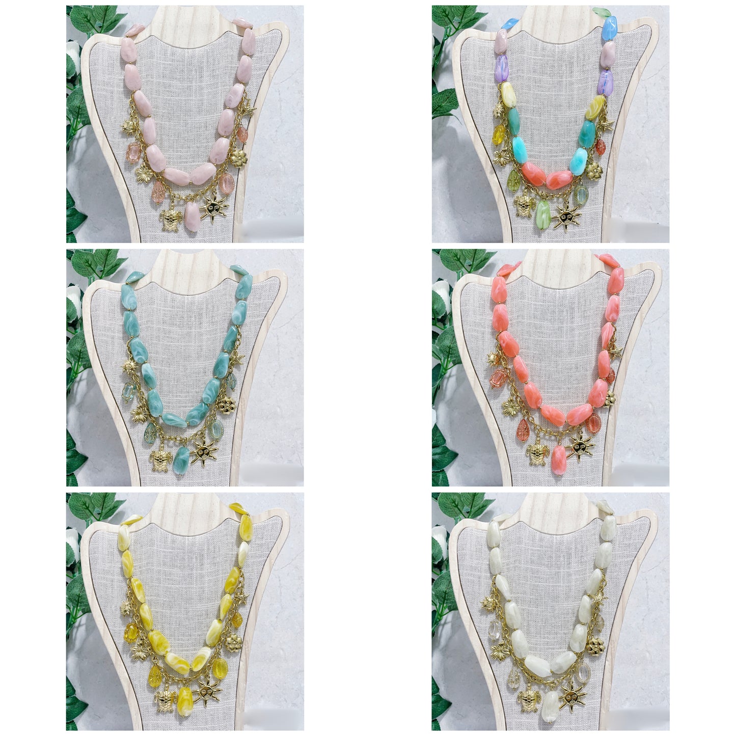 Collier double LANIA