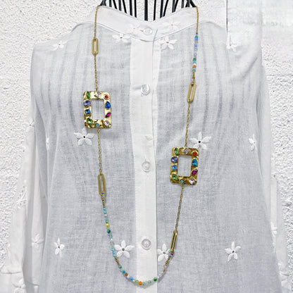 Collier sautoir CUBE