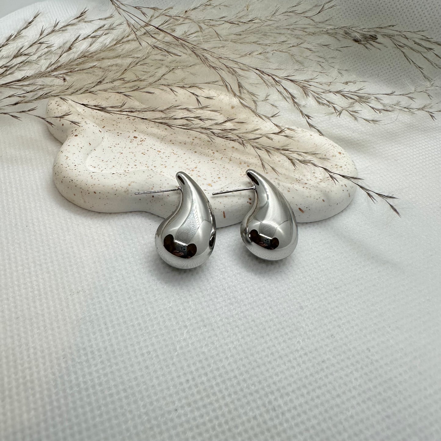 Boucle d’oreille PETITE GOUTTE ARGENT