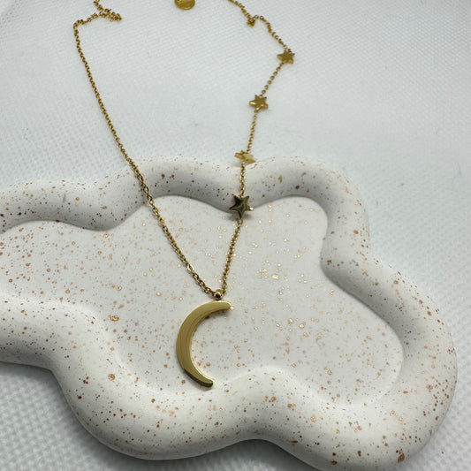 Collier LUNE ÉTOILE