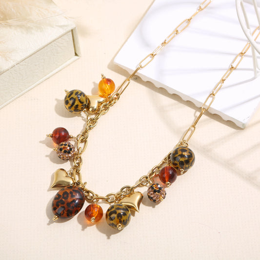 Collier léopard LONA
