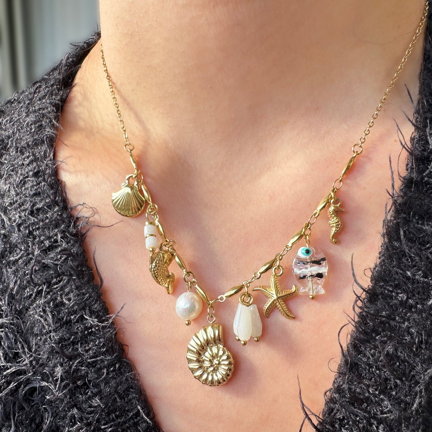 Collier Breloque DUNA