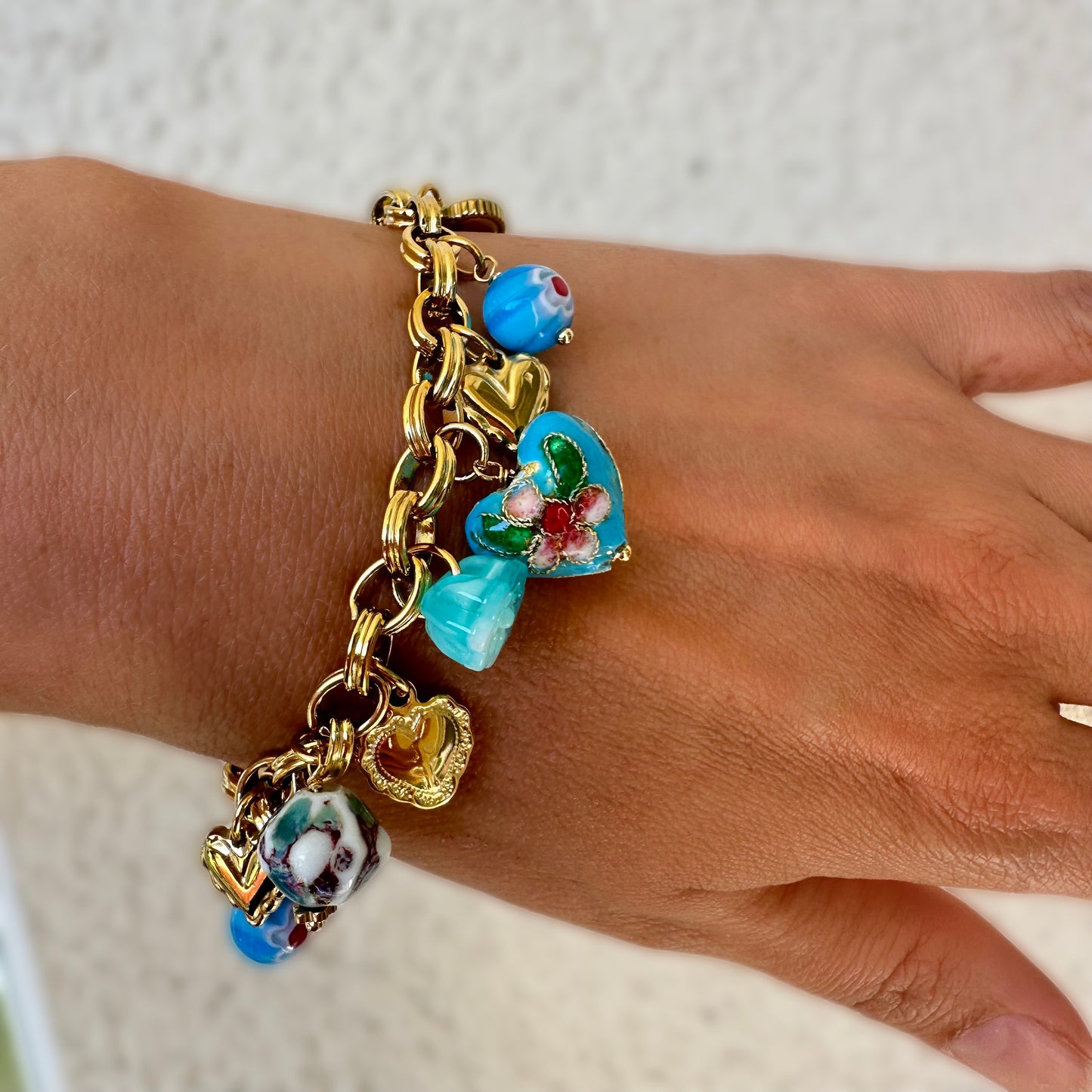 Bracelet breloque BLUE