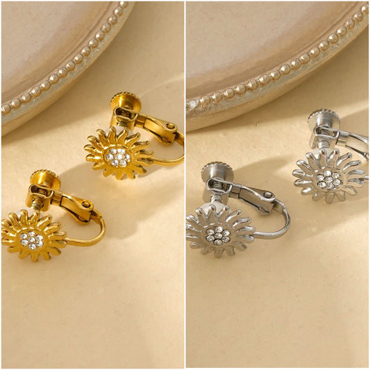 Boucle d’oreille FLEUR CLIPS