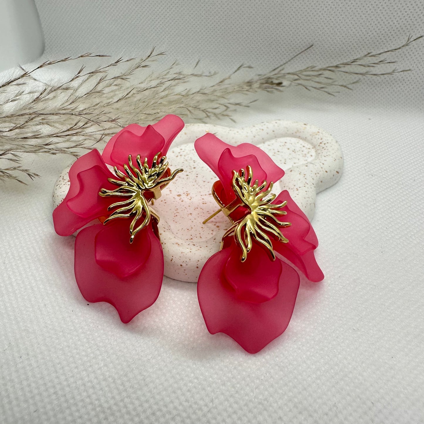 Boucle d’oreille FOGLIA ROSE