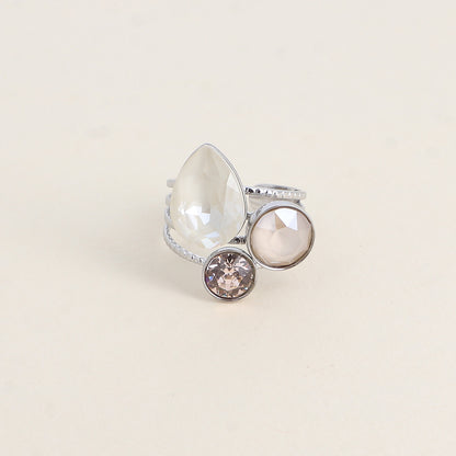 BAGUE CRYSTAL GOUTTE