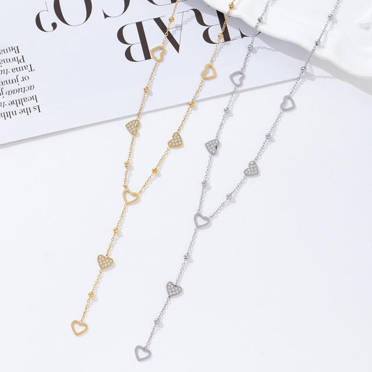 Collier Y SOLANGE CŒUR