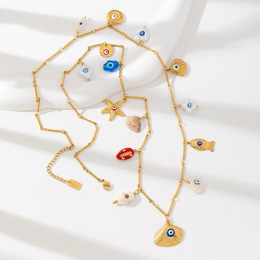 Collier breloque SAUTOIR RANIA