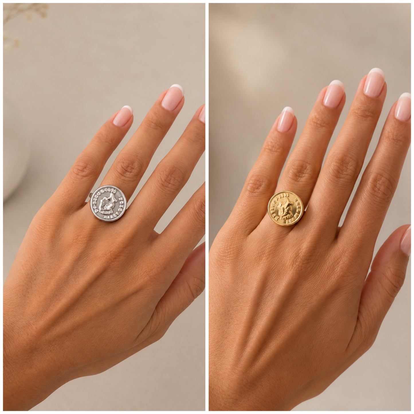 Bague pièce LONA