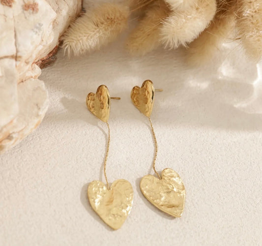 Boucle d’oreille cœur SOLY