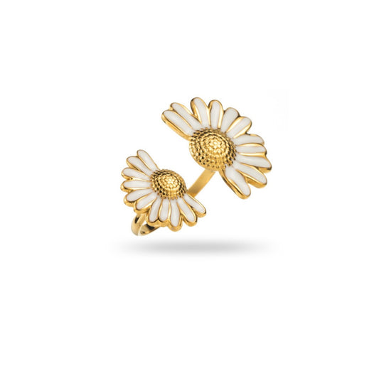 Bague Double FLEUR