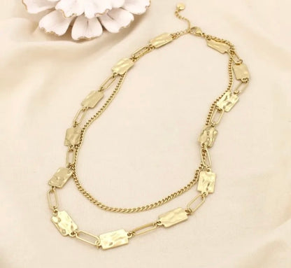 Collier DOUBLE Suzy