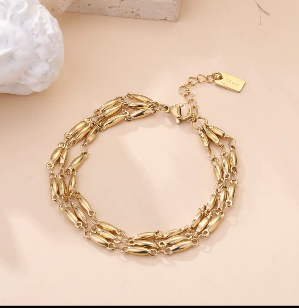 Bracelet triple OLINA