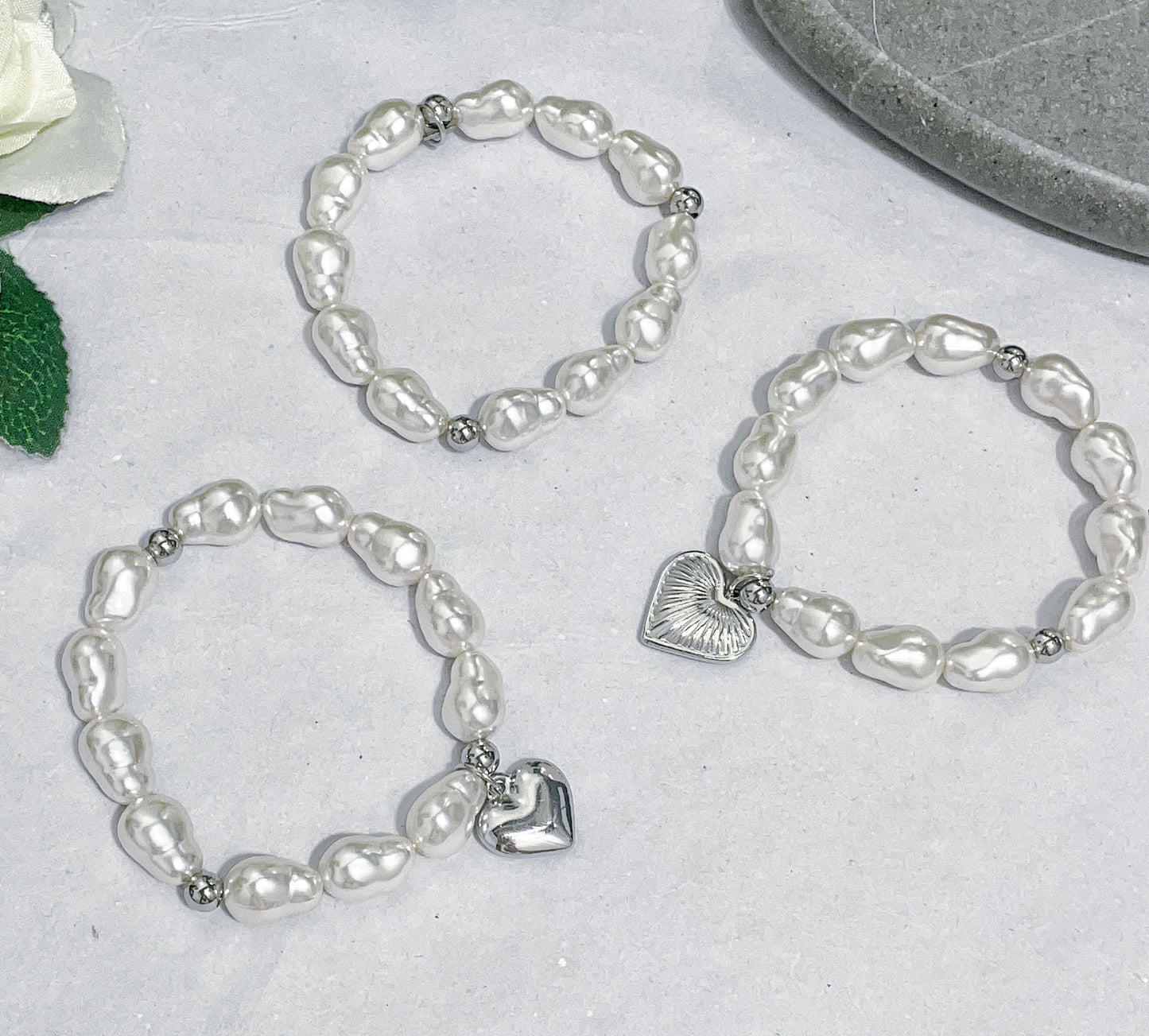 Bracelet élastique CŒUR