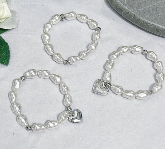 Bracelet élastique CŒUR