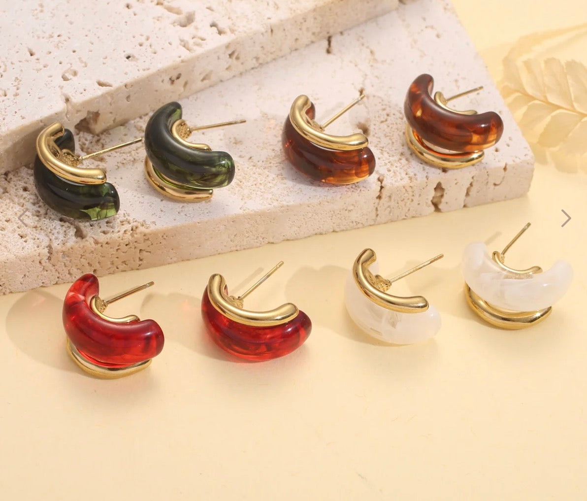 Boucle d’oreille CORALIE